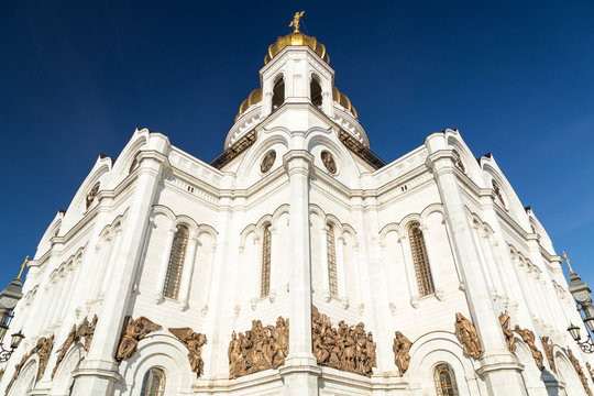 Cathedral of Christ the Savior in Moscow Russia