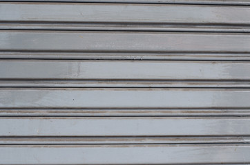 Old damage rusty zinc