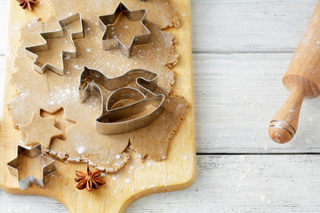 cooking xmas cookies