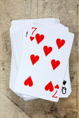 Seven of hearts