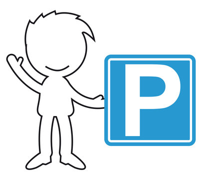 Short People Scribble - parking