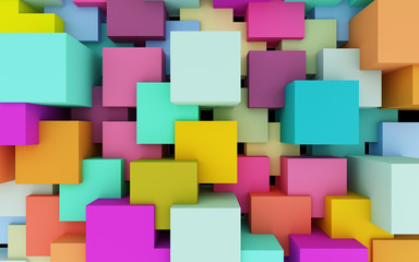 Fototapeta na wymiar abstract colorful geometric background