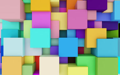 abstract colorful geometric background