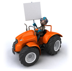 Obraz premium Fun alien