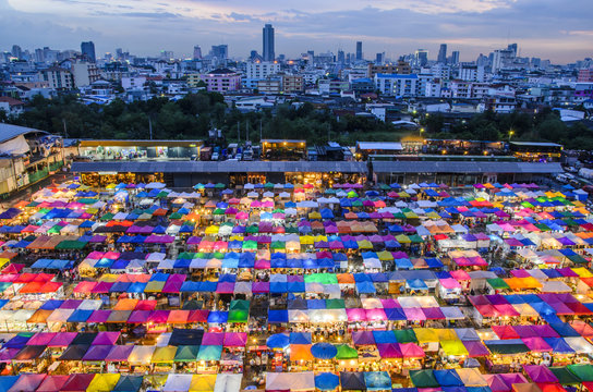 Market in bangkok