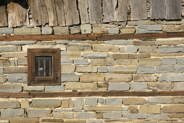 wall of the farmhouse 5