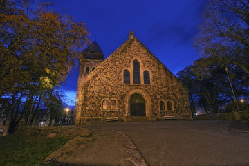Kirche von Alesund im Jugendstil-Viertel.