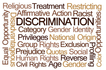 Discrimination Word Cloud