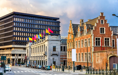 Palais des beaux arts in Brussels, Belgium