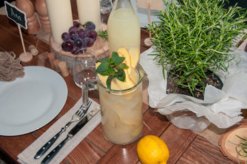 Festive table setting