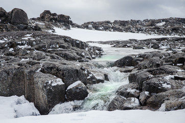 Wanderung zum Dettifoss und Selfoss in Island