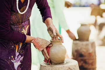 clay pot creation traditional vietnam