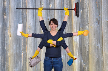 putzen, reinigen, putzfrau
