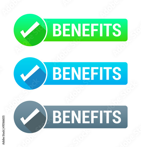 Benefits Banner Stock Image And Royalty Free Vector Files On