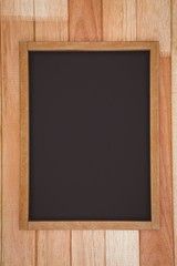 View of a big blackboard
