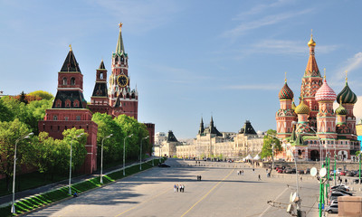 Fototapeta premium Red Square
