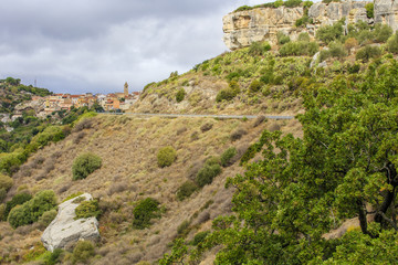 Sedini een dorp in het noorden van Sardinië