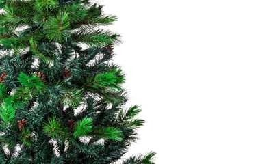 detatil of christmas tree