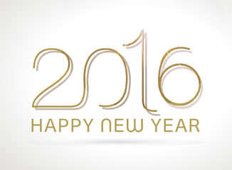 Original Happy New Year Vector illustration