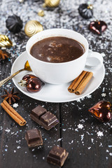 Cup of hot chocolate