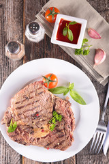 grilled beef