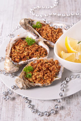 baked oyster