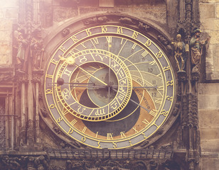 Fototapeta na wymiar Astronomical Clock on Prague