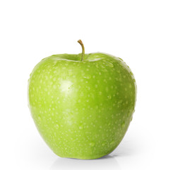  apple on white background