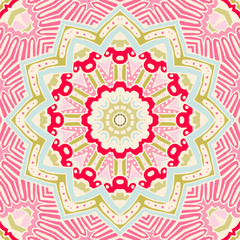Cute  Festive Abstract Vector Pattern