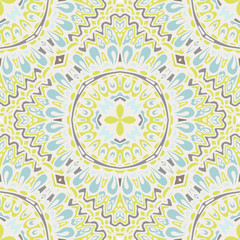 Abstract seamless vintage luxury ornamental vector pattern for fabric