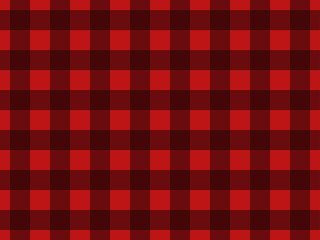 Seamless pattern with black squares on a red background