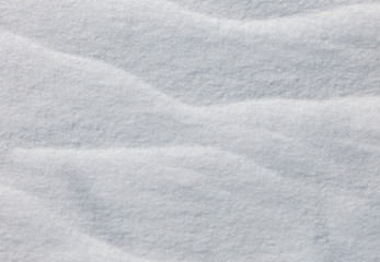 Wavy snow texture