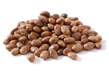 pinto beans isolated on a white background