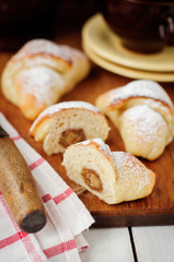 Marzipan Yeast Rolls