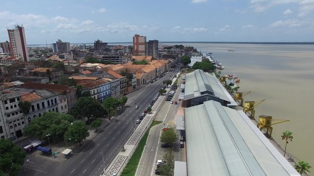 Aerial View of Belem do Para, Brazil