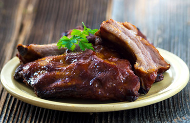 BBQ spare ribs