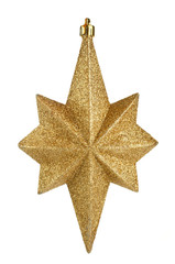 Christmas decoration gold star