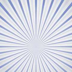 Background with Blue Sun Rays