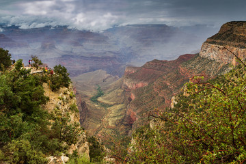 Landscape scene of Grand Canyon National Park
