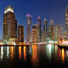Dubai Marina Bay Cityscape