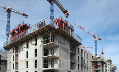 Immeubles en construction