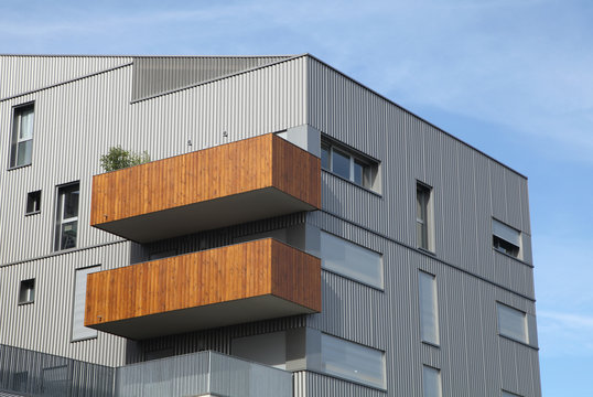 Balcons d'mmeuble d'habitation
