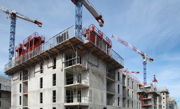 Immeubles en construction