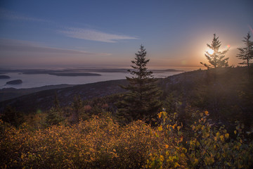 Sunrise at Acadia National Park