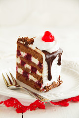 Austrian Black Forest cake.