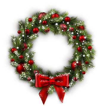 Christmas Wreath" Images – Browse 24,649 Stock Photos, Vectors, and Video |  Adobe Stock