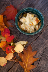 Casserole with broccoli and cheese