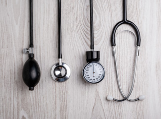 Medical background. Medical tools