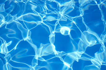 Swimming pool water. Aqua texture - 95192697