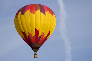 One Hot Air Balloon
